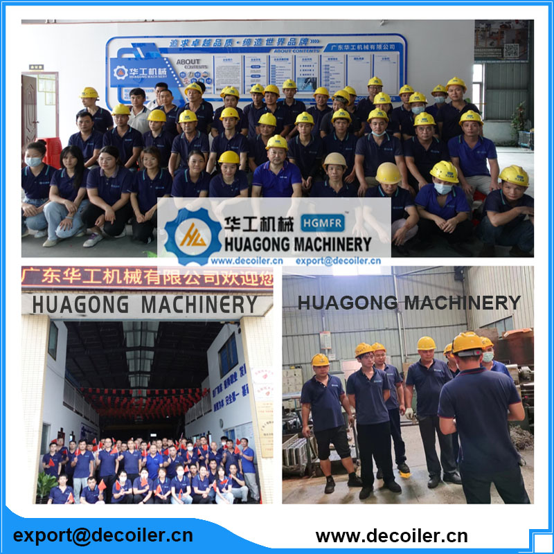 decoiler-straightener-feeder-factory-Huagong-machinery-team-1